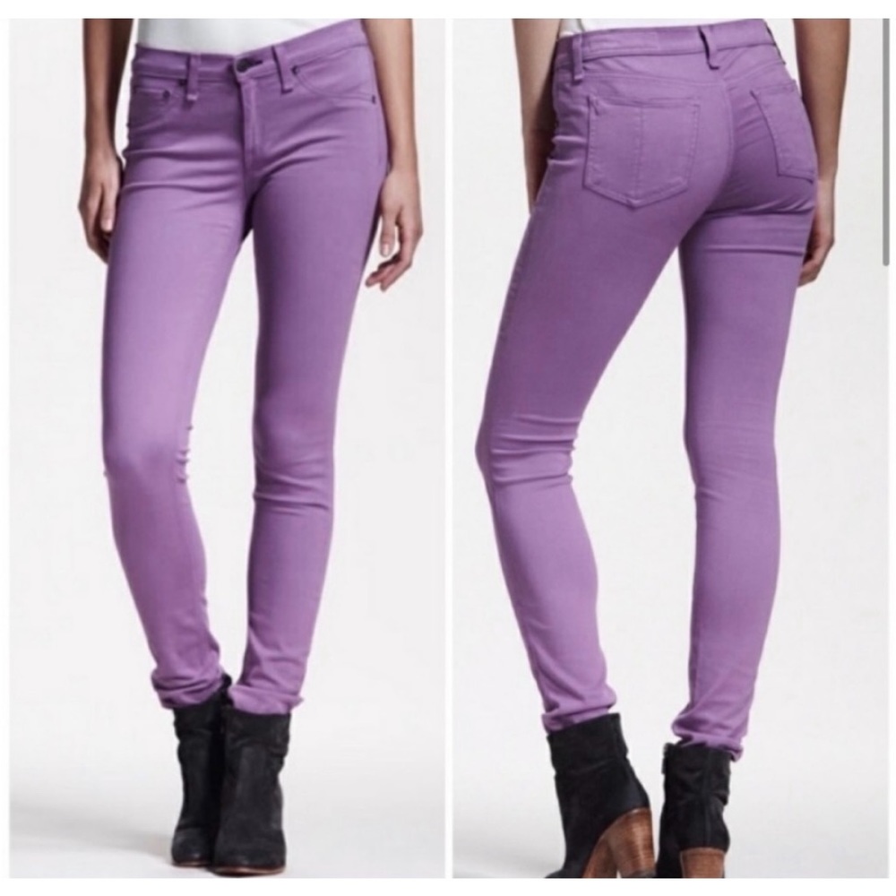 RAG & BONE | Violet Purple Jean Legging Jegging Women’s Size 25 Skinny Pants